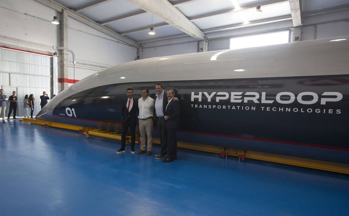 Las primeras imágenes del espectacular tren supersónico &#039;Hyperloop&#039;