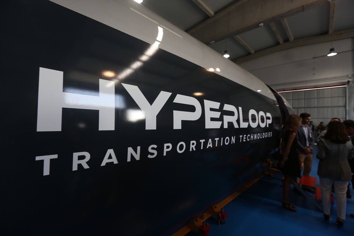 Las primeras imágenes del espectacular tren supersónico &#039;Hyperloop&#039;