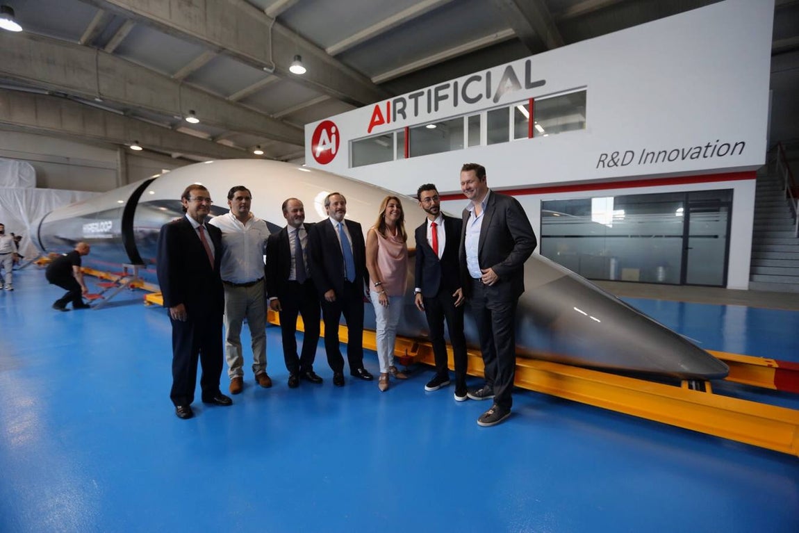 Las primeras imágenes del espectacular tren supersónico &#039;Hyperloop&#039;