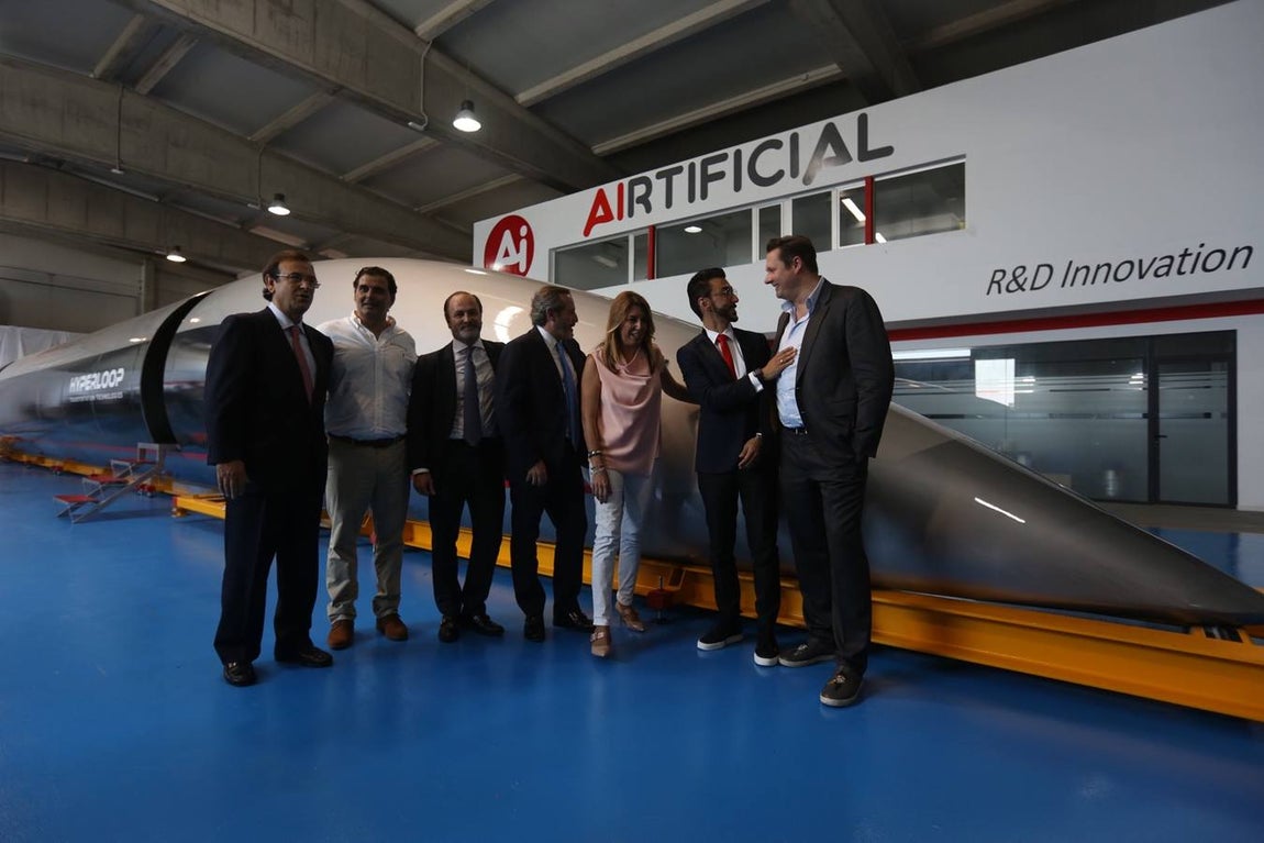 Las primeras imágenes del espectacular tren supersónico &#039;Hyperloop&#039;