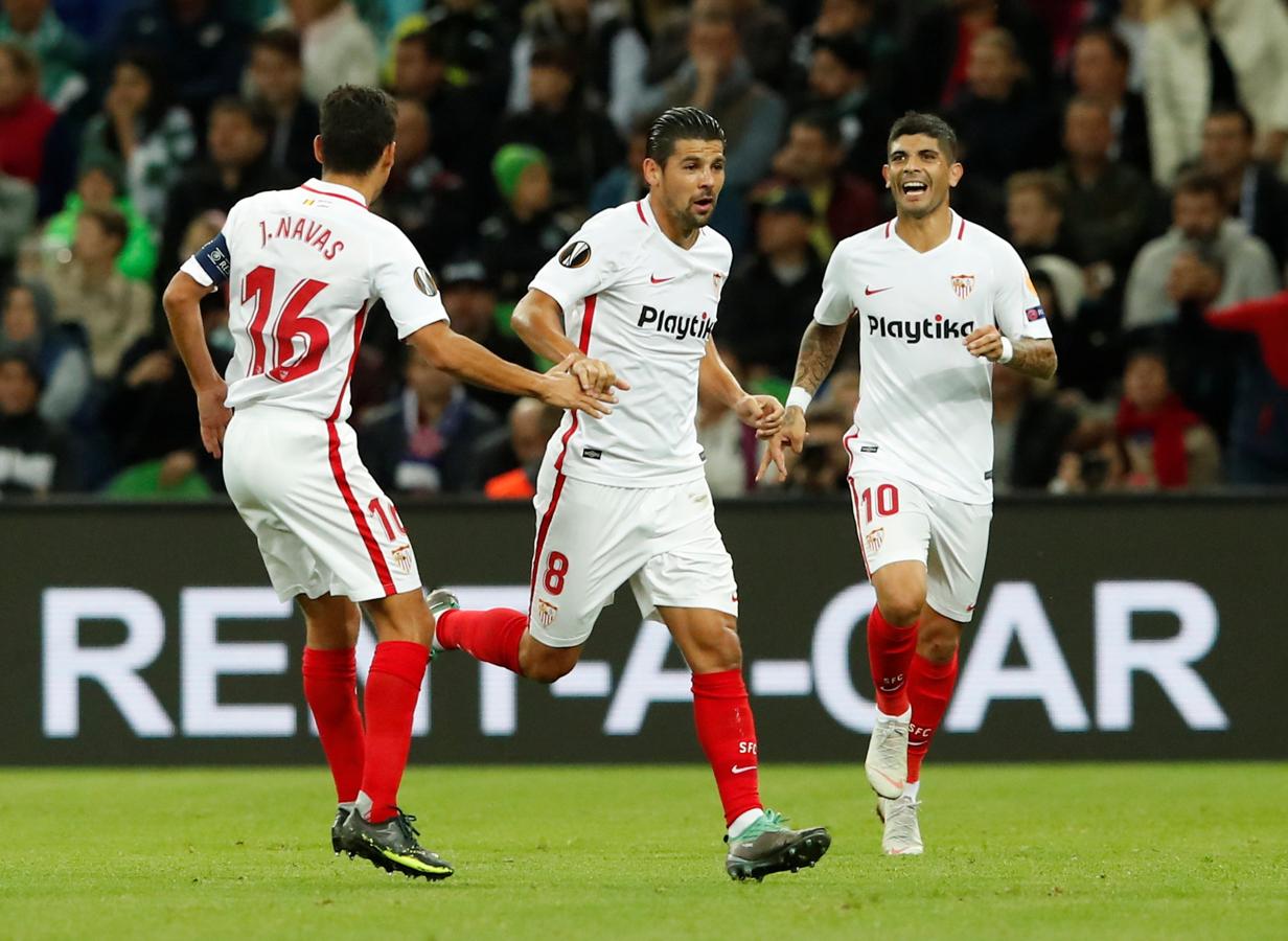 Las mejores imágenes del Krasnodar - Sevilla FC