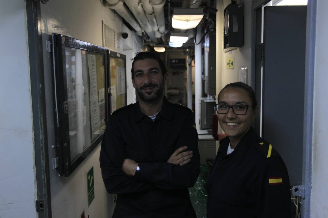 Francisco Javier Rodríguez y Verónica Navas. 