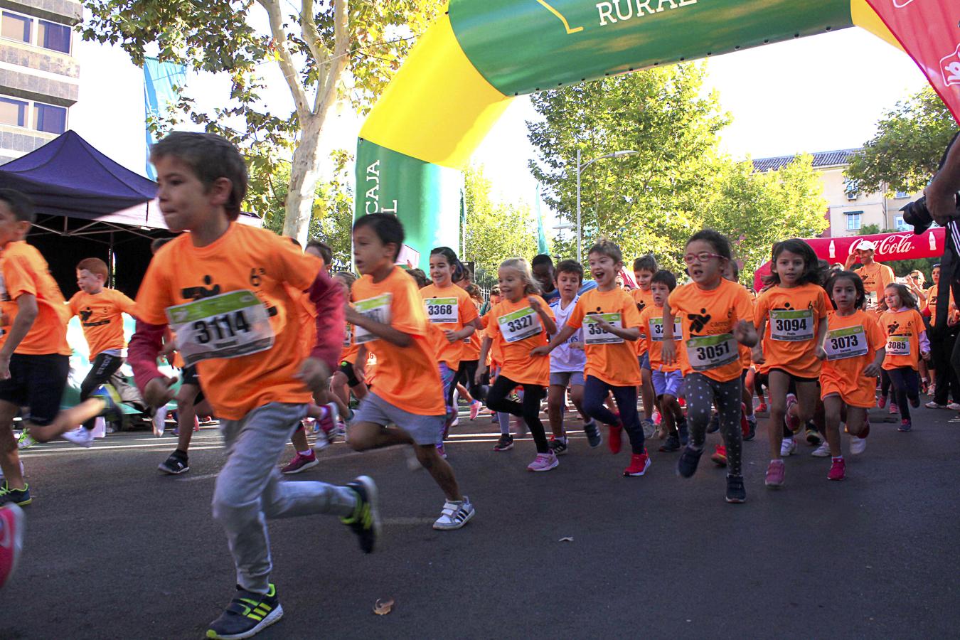 Más de 2.000 corredores en la VI carrera solidaria «Eurocaja Rural-Grupo Tello Alimentación»