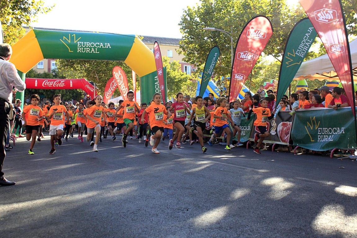 Los más pequeños también han participado. 