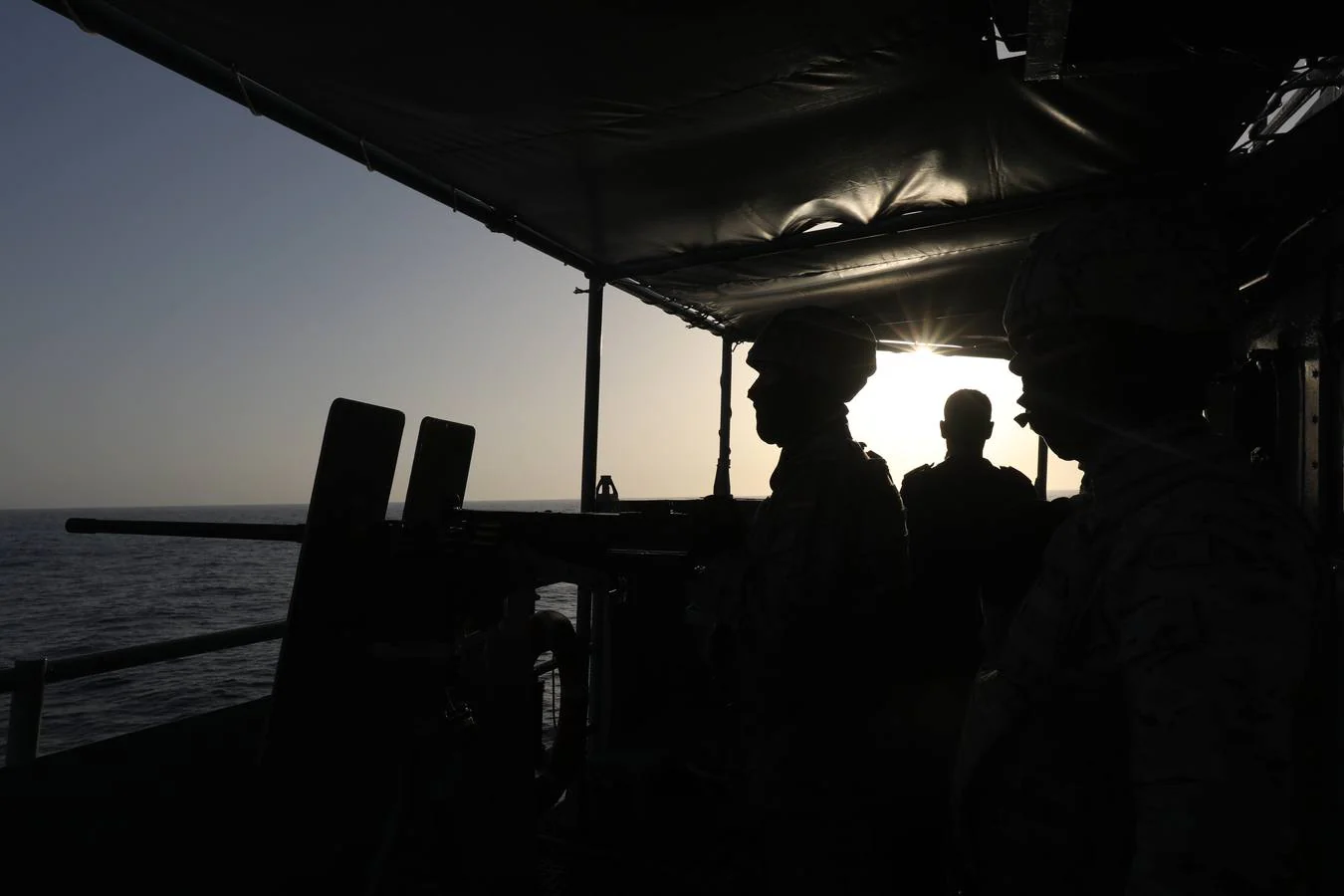Fotos: Ejercicios de tiro en la fragata &#039;Numancia&#039;