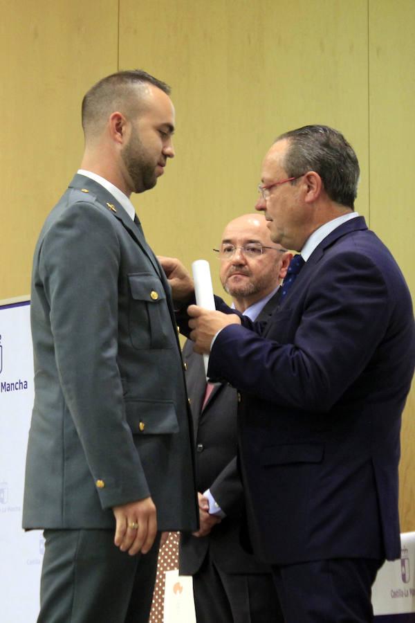 Entrega de placas y medallas de Protección Civil en Toledo