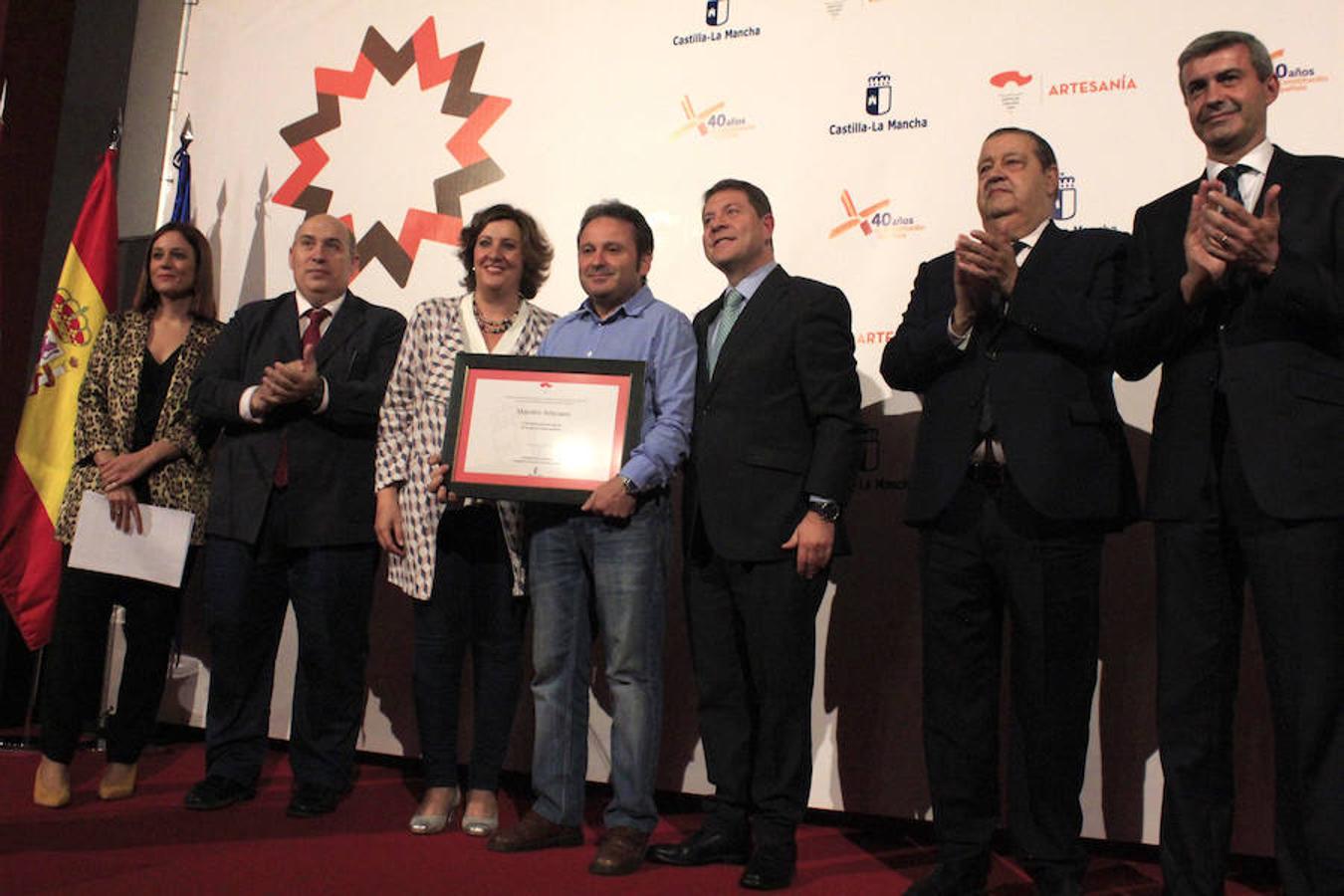 Entrega de los Premios al Mérito Artesano de Castilla-La Mancha 2018