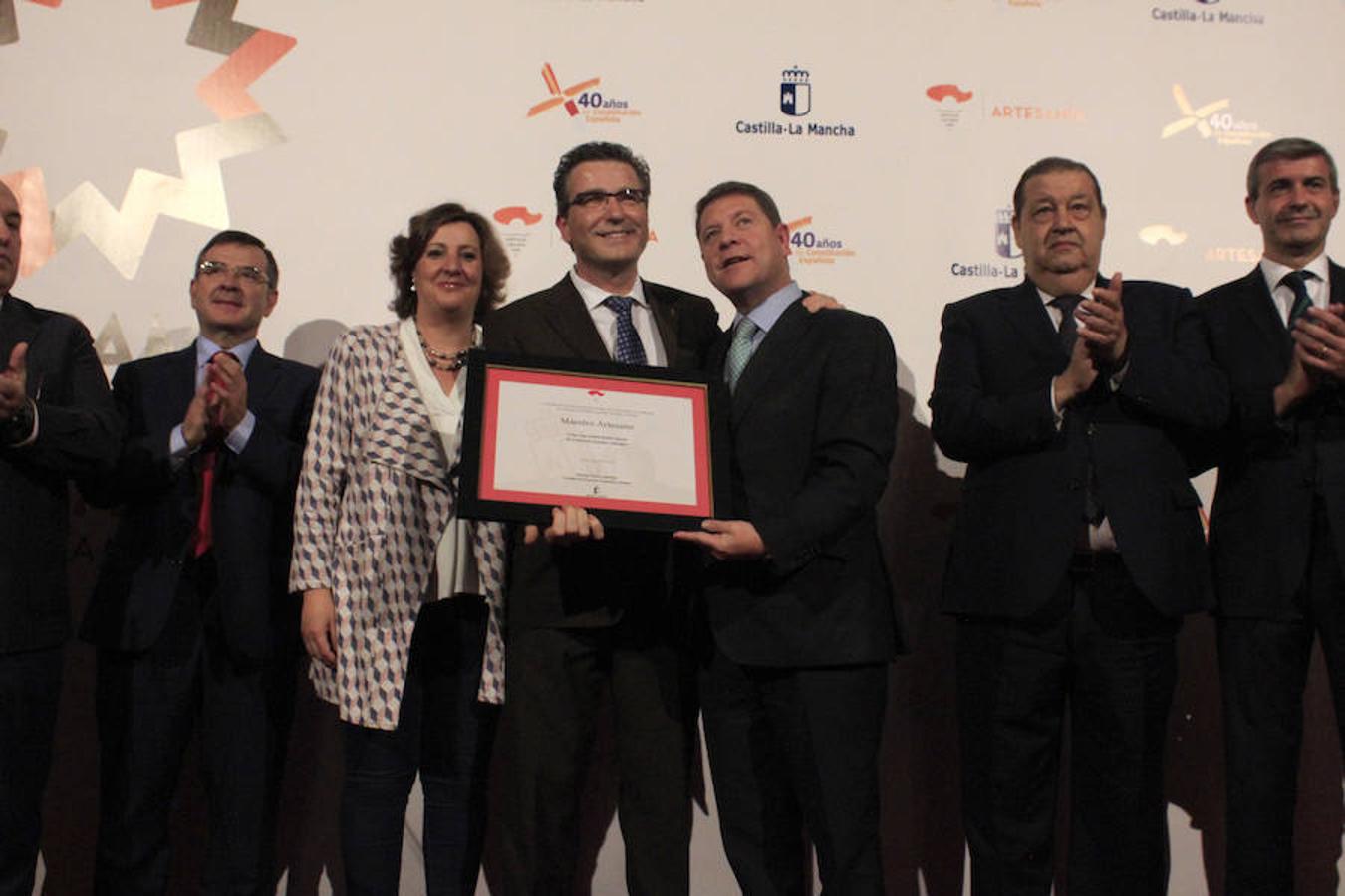 Entrega de los Premios al Mérito Artesano de Castilla-La Mancha 2018