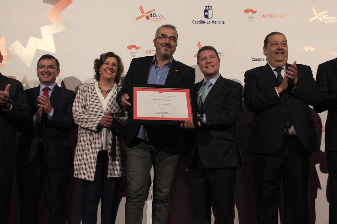 Entrega de los Premios al Mérito Artesano de Castilla-La Mancha 2018