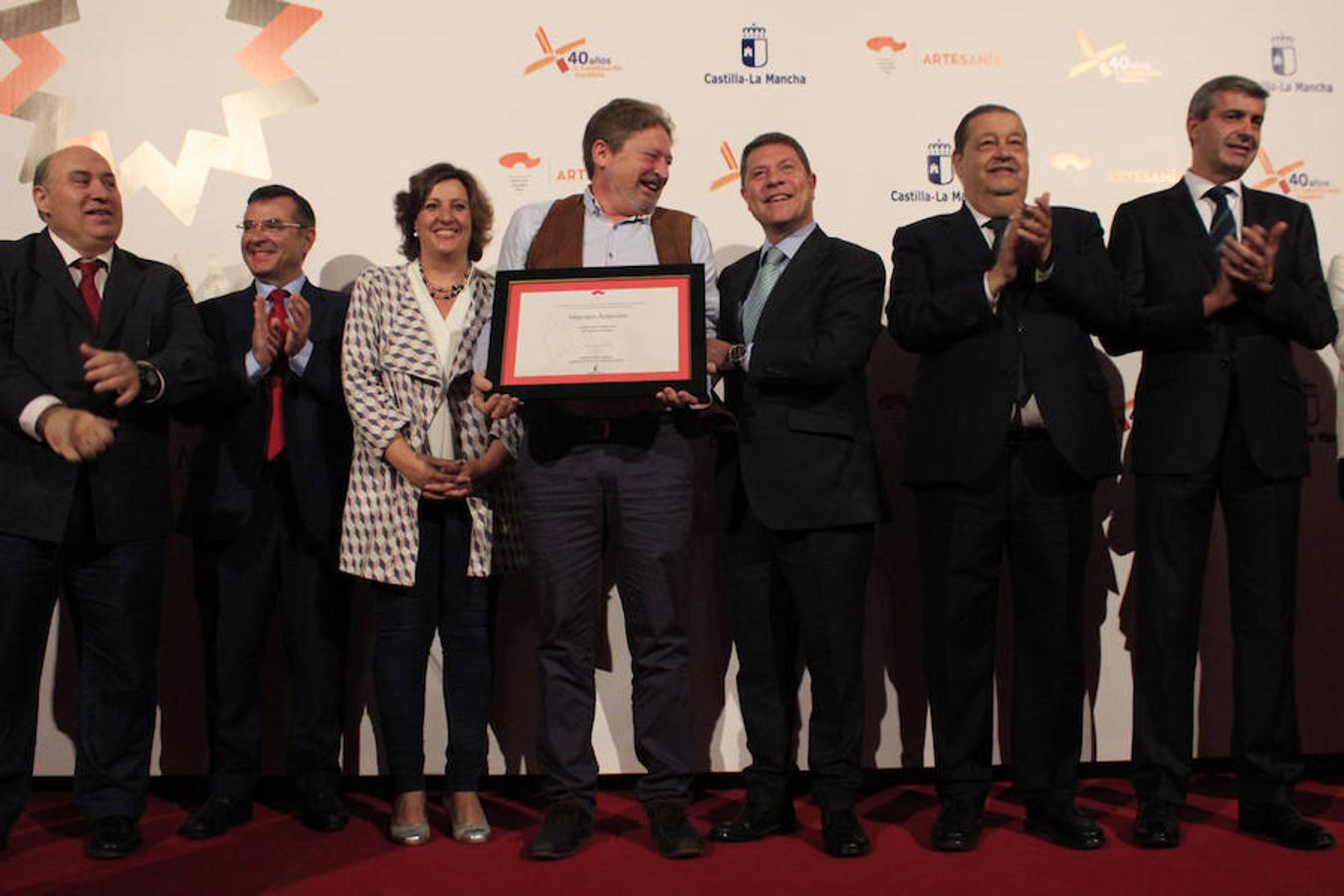 Entrega de los Premios al Mérito Artesano de Castilla-La Mancha 2018