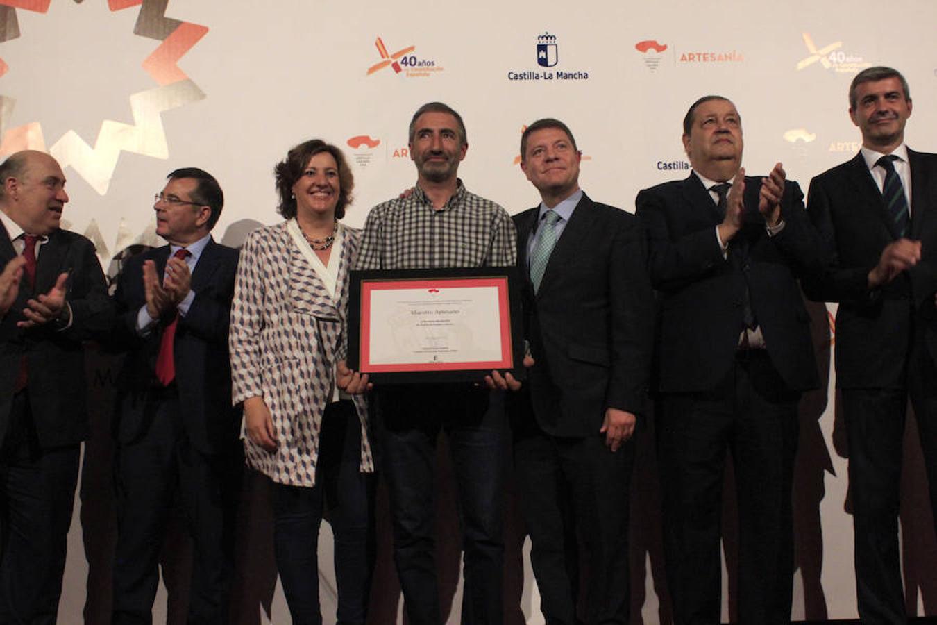 Entrega de los Premios al Mérito Artesano de Castilla-La Mancha 2018