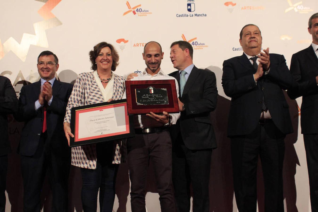 Entrega de los Premios al Mérito Artesano de Castilla-La Mancha 2018