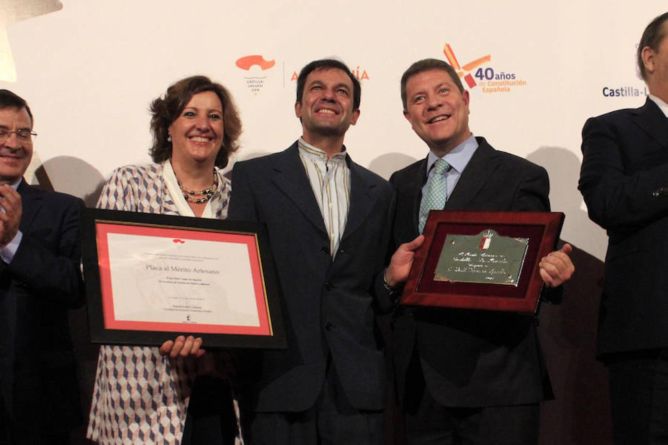 Entrega de los Premios al Mérito Artesano de Castilla-La Mancha 2018