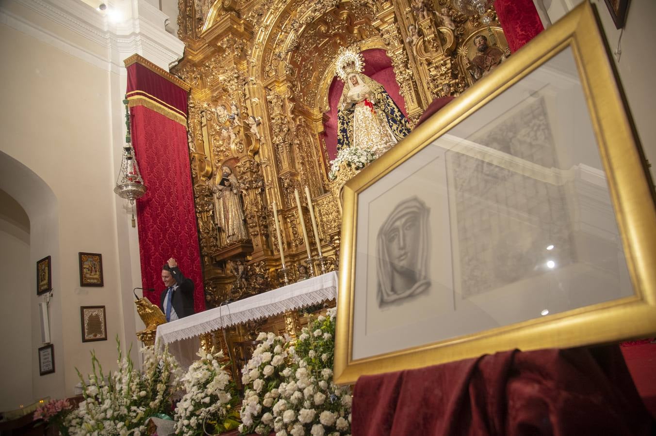 Galería de la presentación de la papeleta de sitio extraordinaria de la Esperanza de Triana