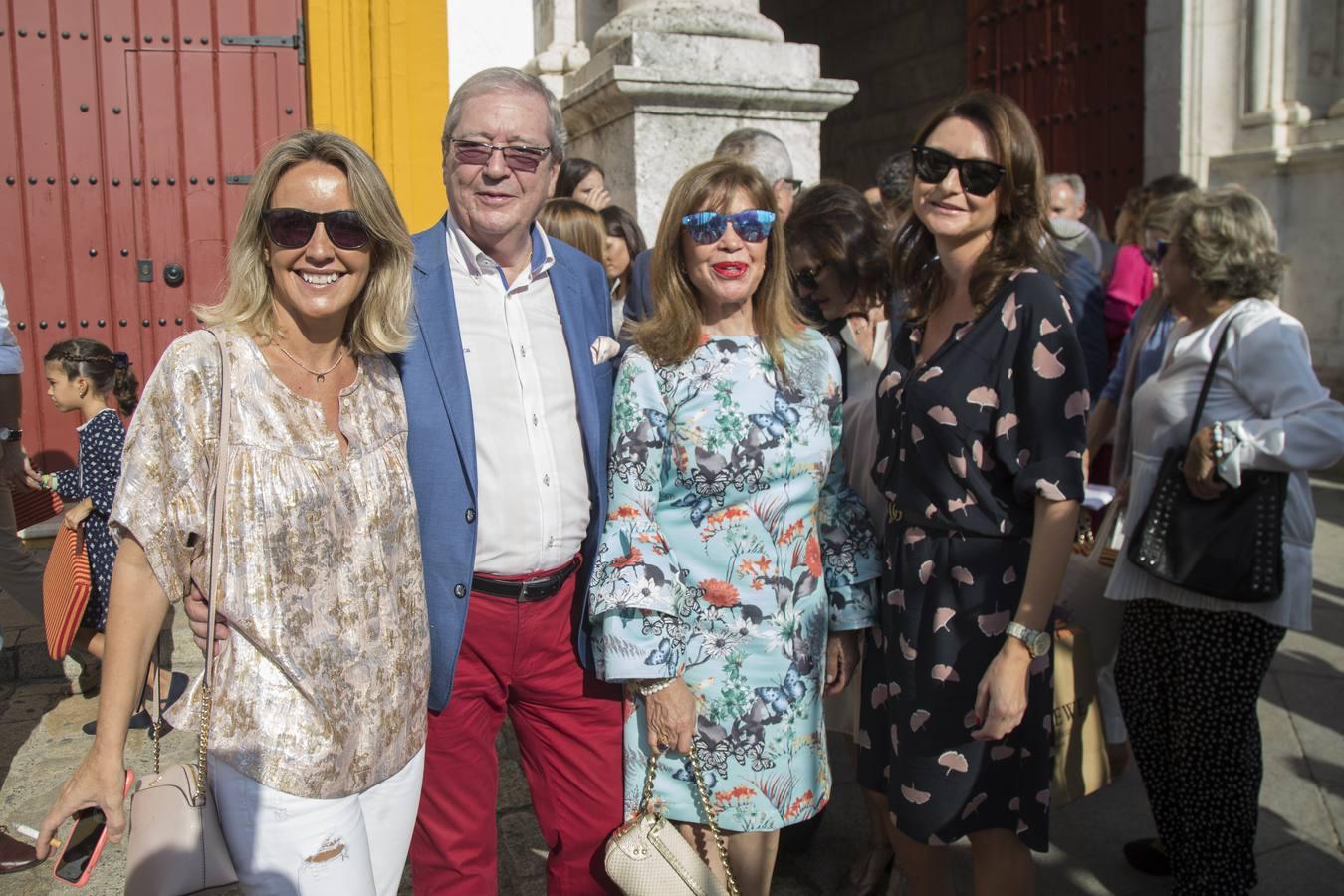 Marta Morales, Ángel Crespo, Margarita y Susana Gómez