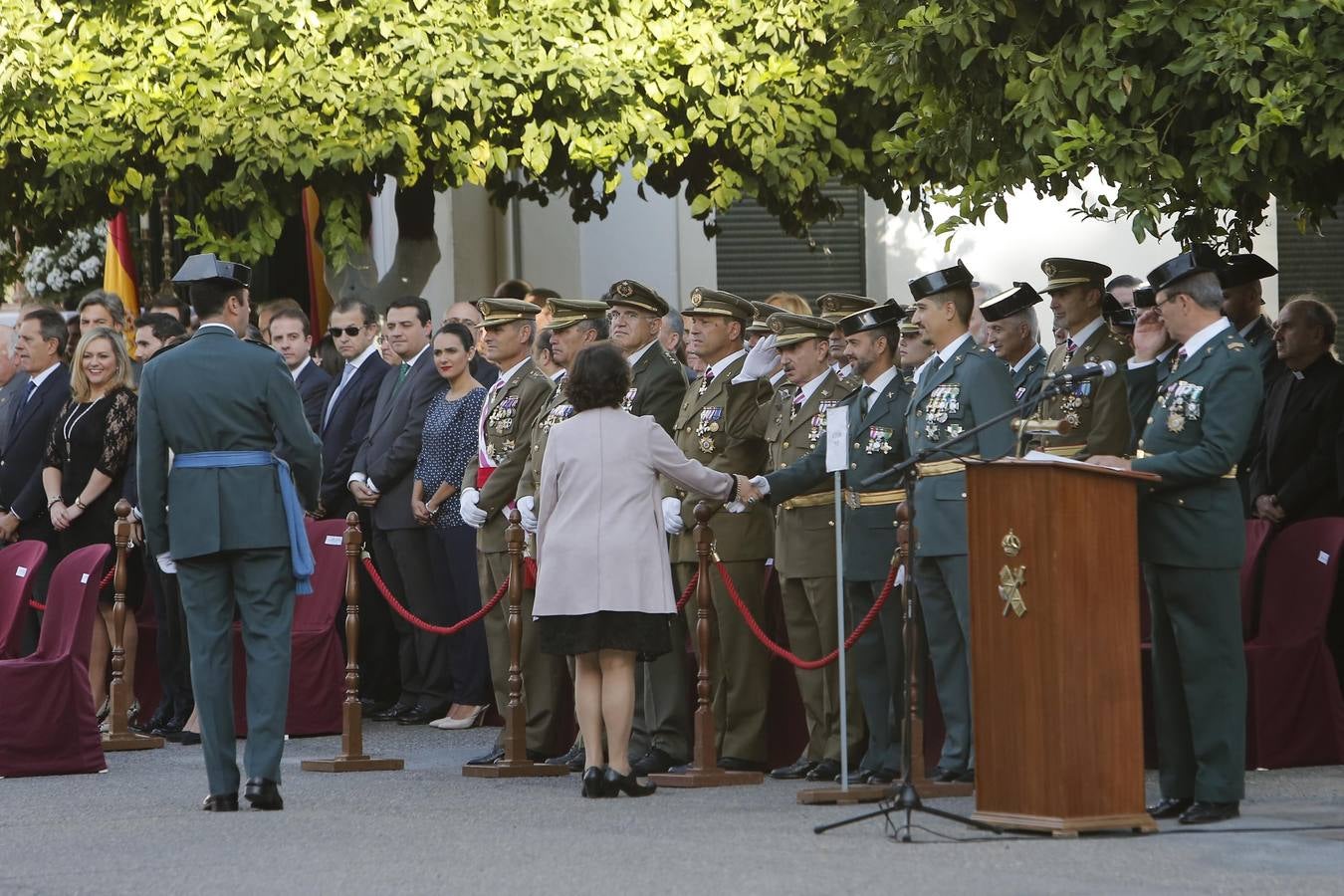 La entrega de condecoraciones de la Guardia Civil en Córdoba, en imágenes