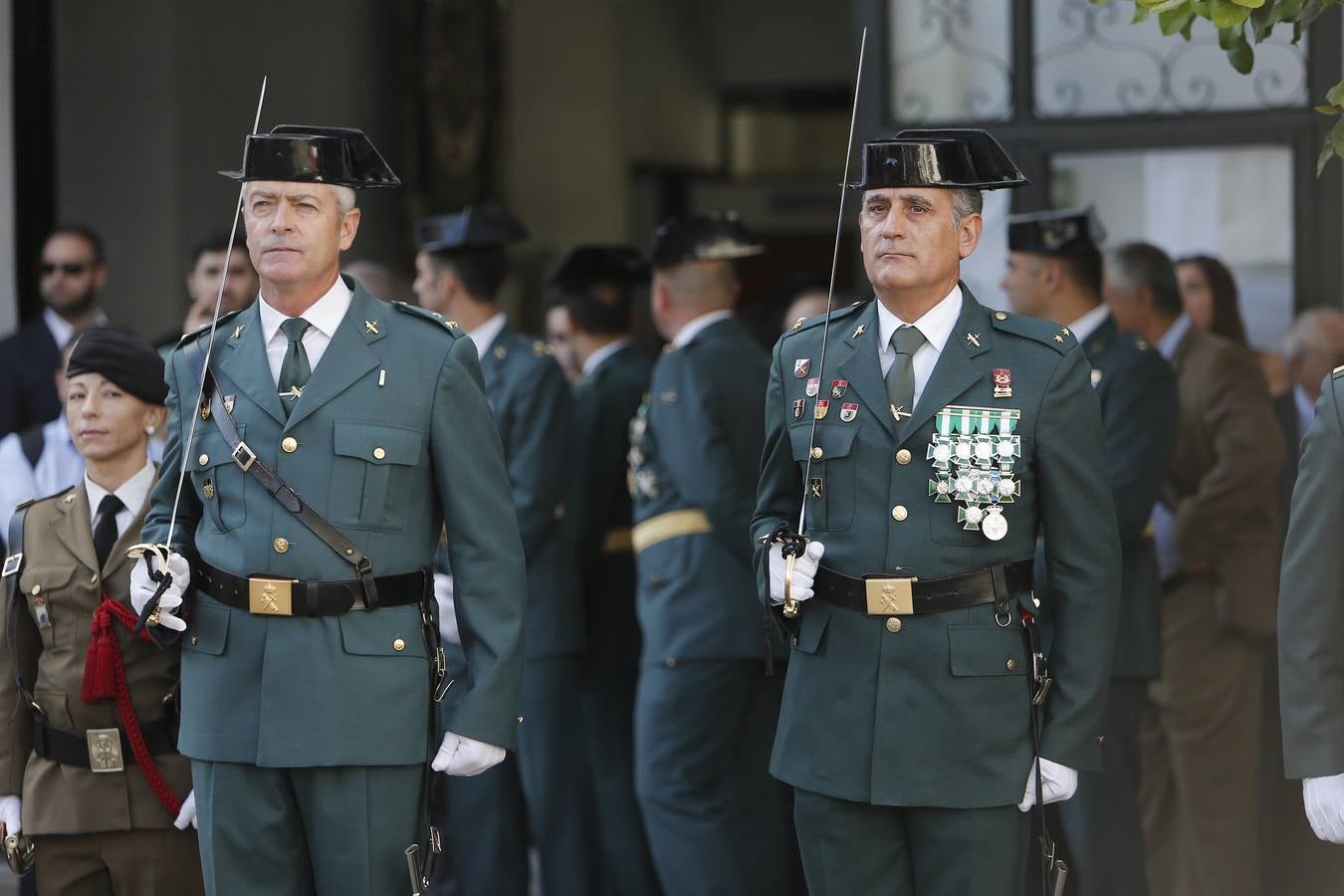 La entrega de condecoraciones de la Guardia Civil en Córdoba, en imágenes