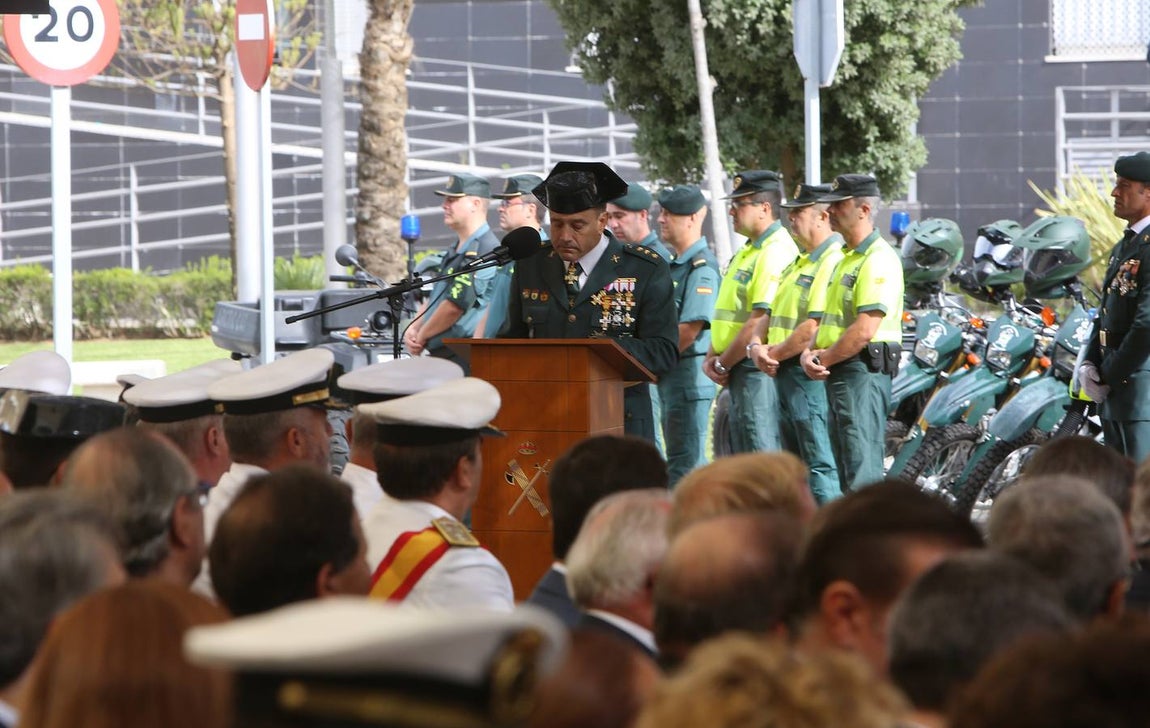 La Guardia Civil celebra el día de su Patrona en la Comandancia de Cádiz