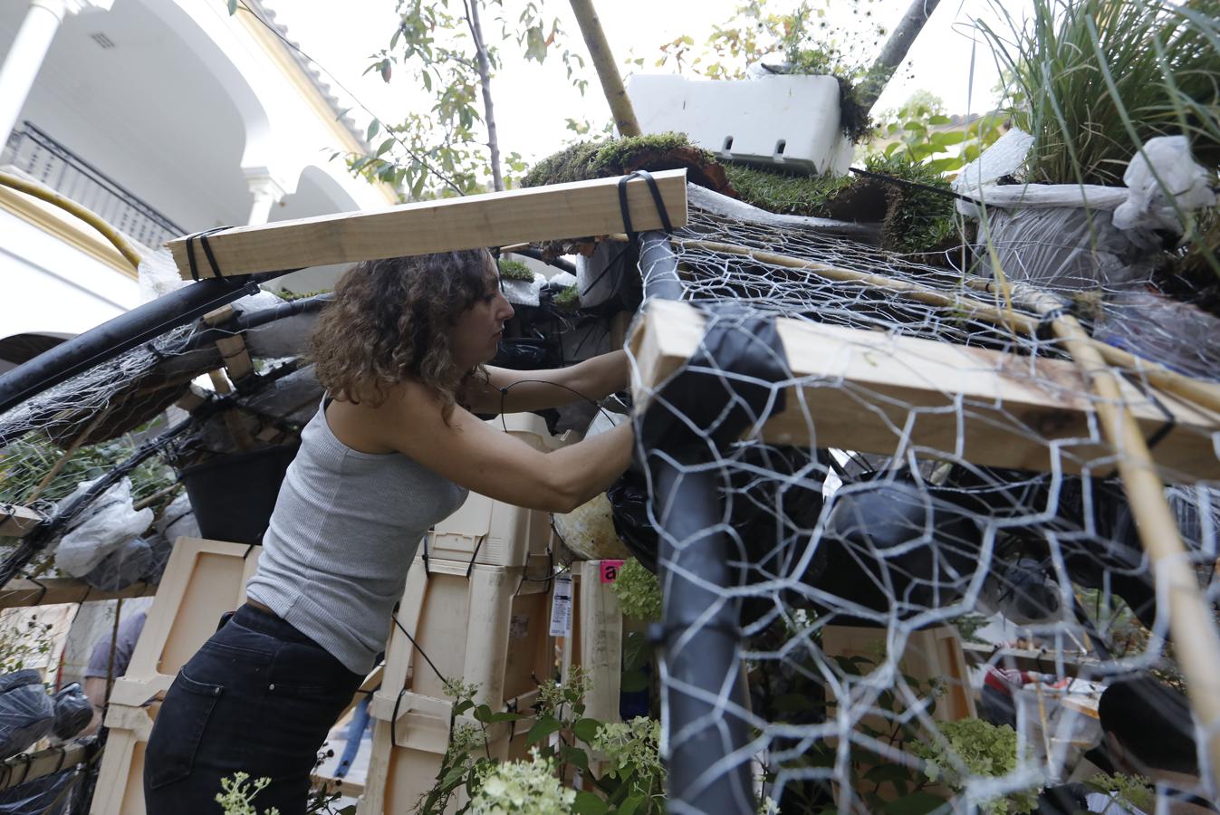 Los preparativos del Festival Flora de Córdoba, en imágenes