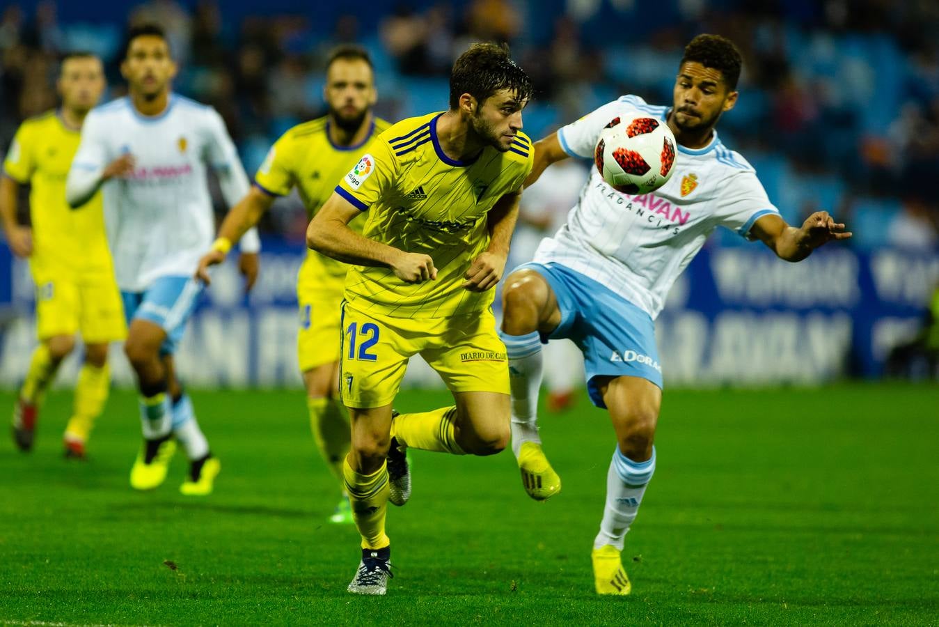 Las mejores imágenes del Zaragoza-Cádiz CF