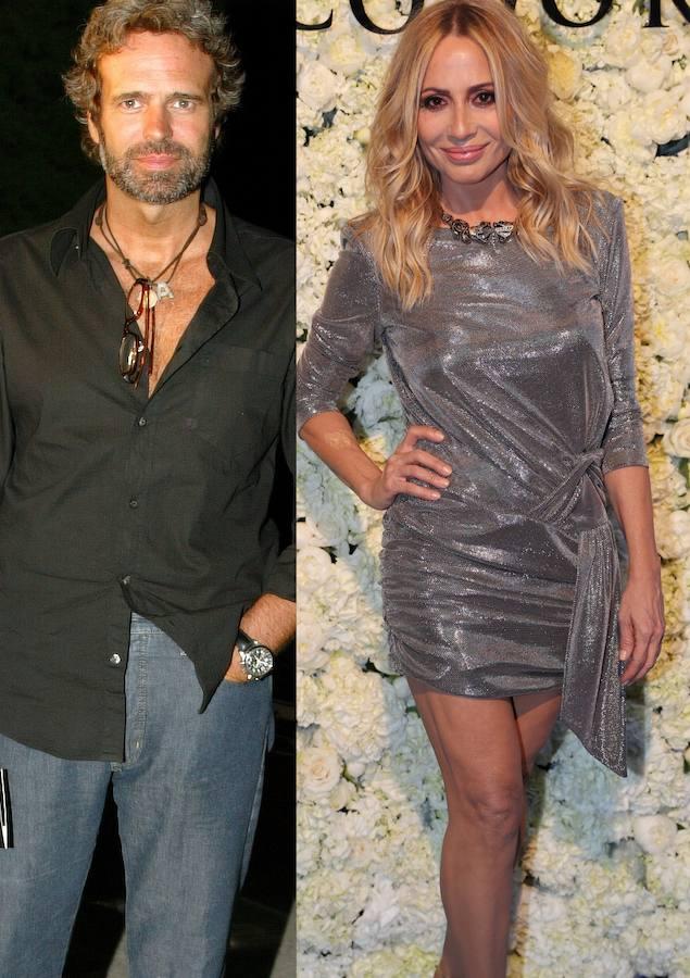 Marta Sánchez y Jorge Salatti. 