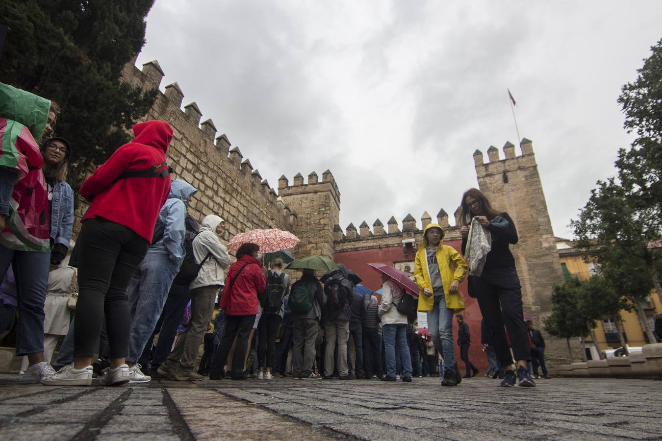 Primer temporal de lluvias en otoño en Sevilla