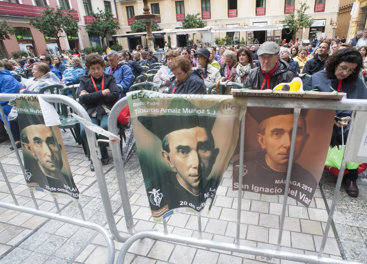 En imagen, la beatificación del Padre Arnaiz en Málaga