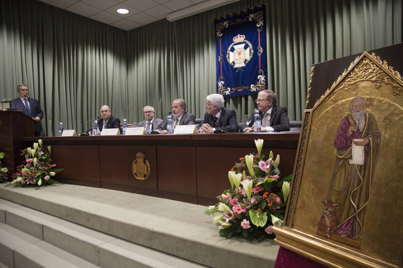 En imágenes, la conmemoración de San Lucas en el Colegio de Médicos de Sevilla