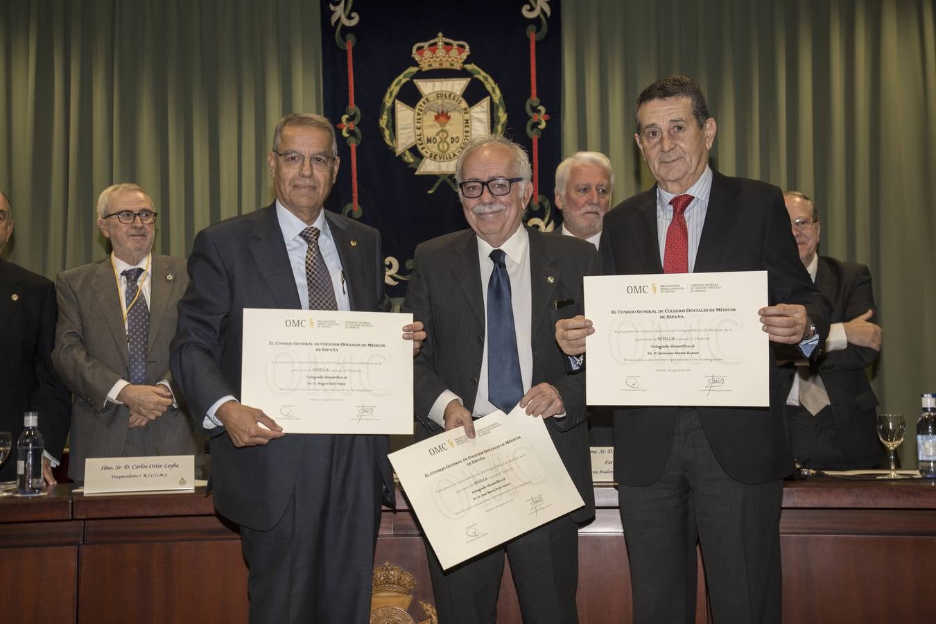 En imágenes, la conmemoración de San Lucas en el Colegio de Médicos de Sevilla