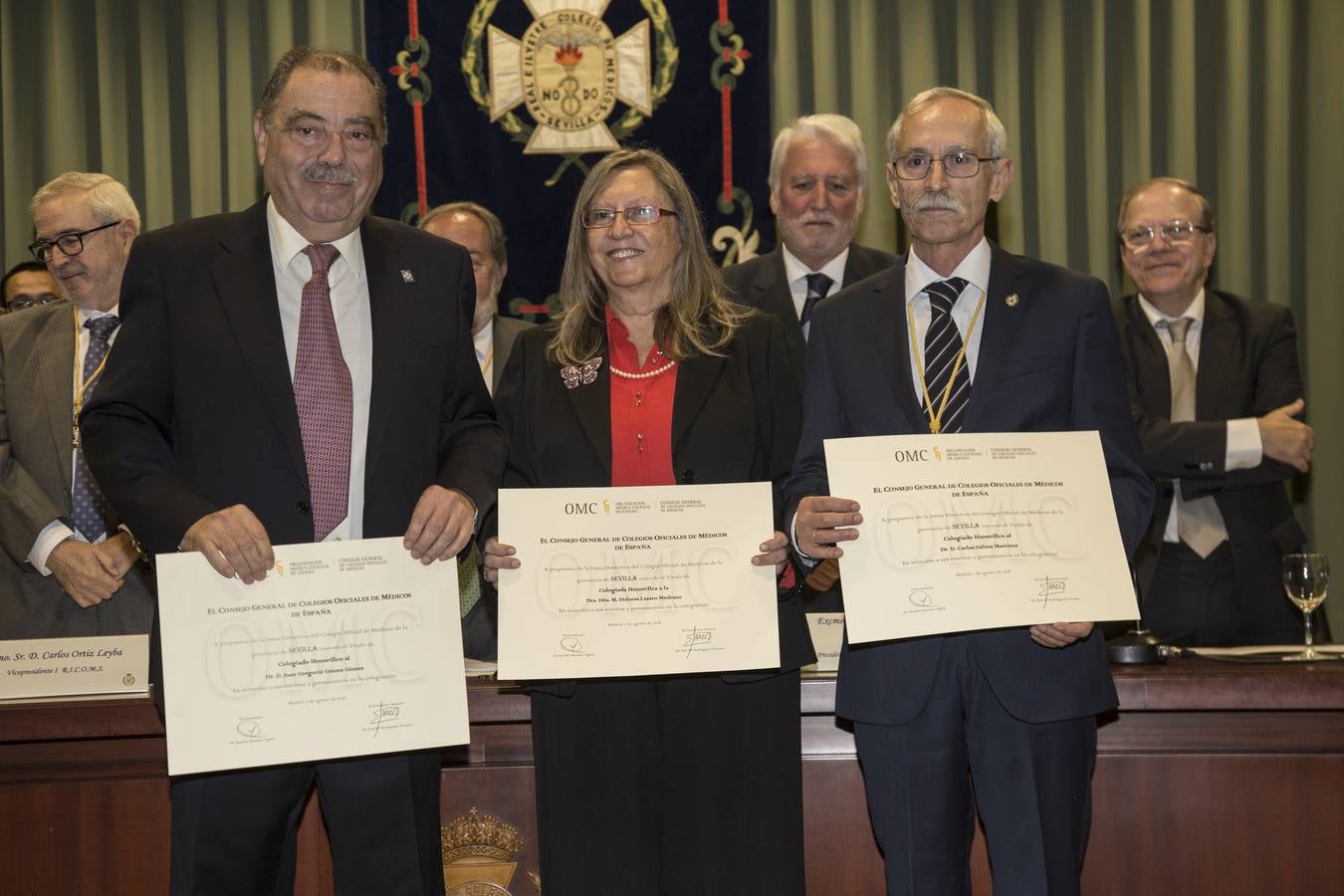 En imágenes, la conmemoración de San Lucas en el Colegio de Médicos de Sevilla