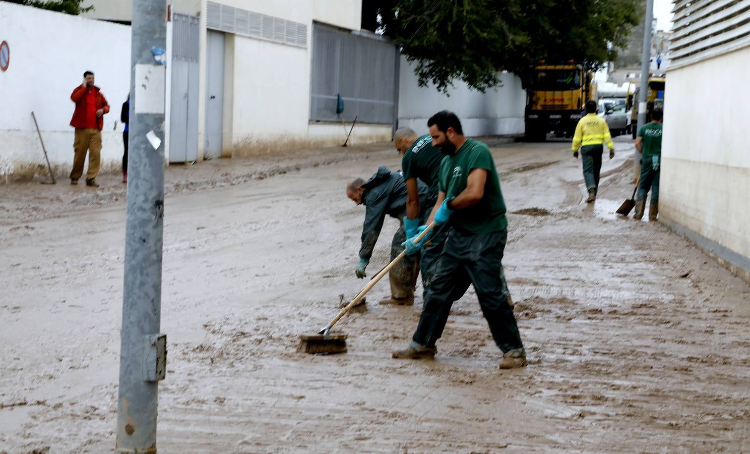 El Rubio vive sus peores horas tras las inundaciones