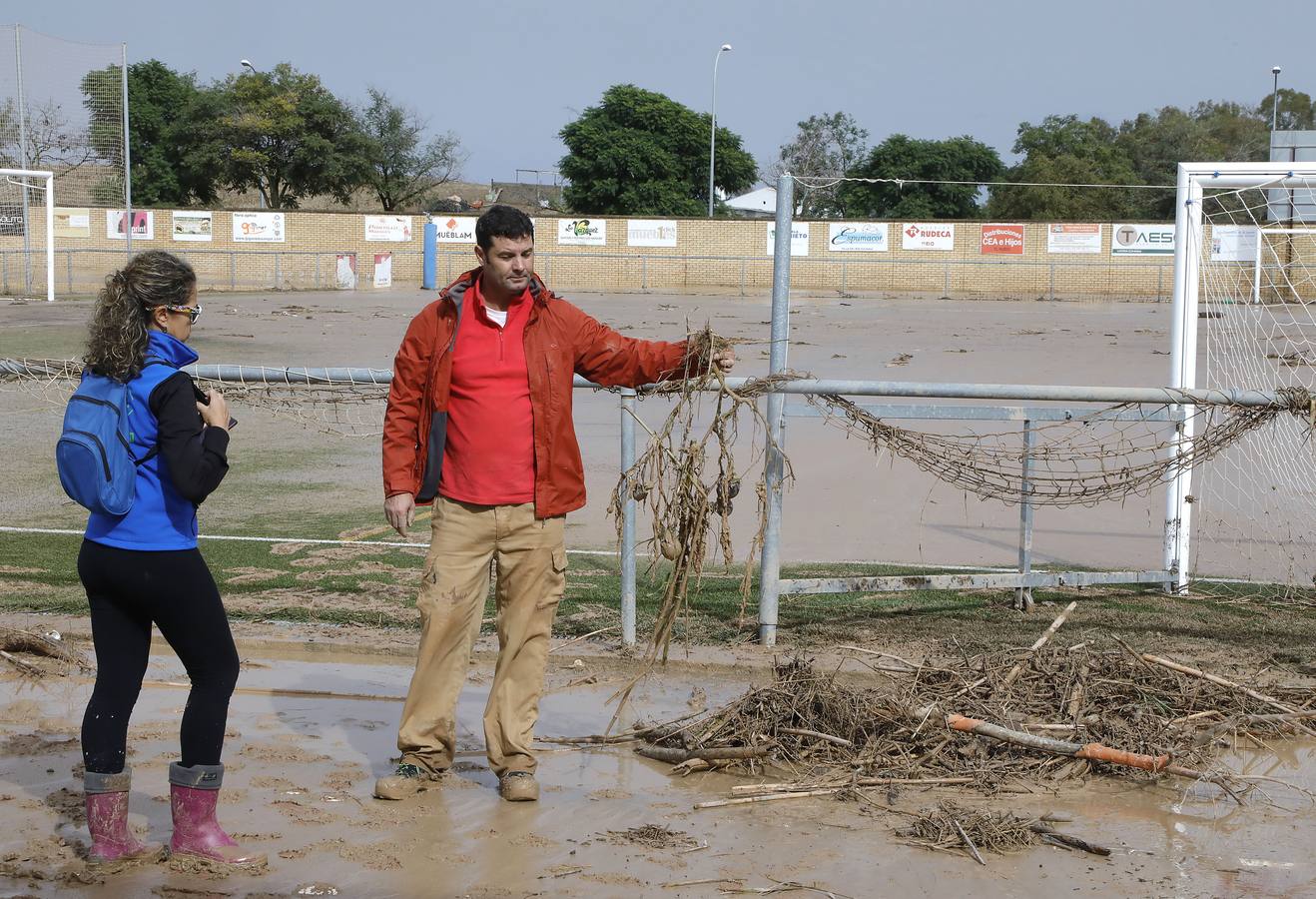 El Rubio vive sus peores horas tras las inundaciones