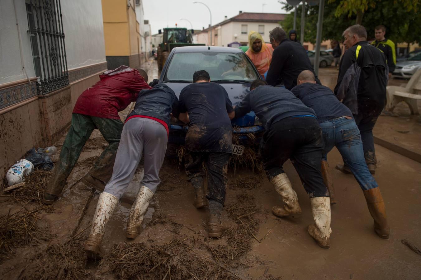 Campillos tras la inundación