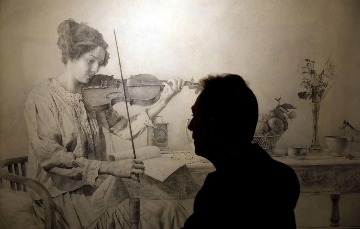 La exposición de Emilio Serrano de la Real Academia de Córdoba, en imágenes