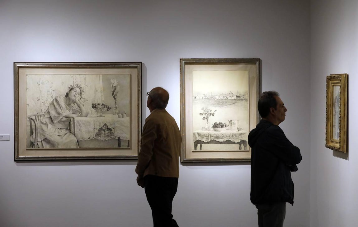 La exposición de Emilio Serrano de la Real Academia de Córdoba, en imágenes