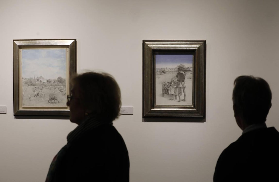 La exposición de Emilio Serrano de la Real Academia de Córdoba, en imágenes