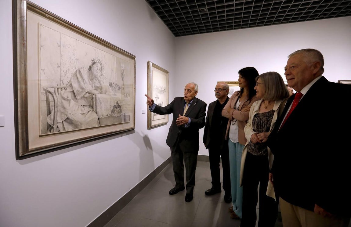 La exposición de Emilio Serrano de la Real Academia de Córdoba, en imágenes