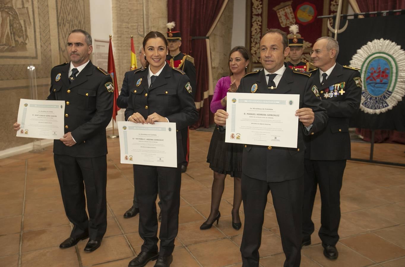 El acto de la Policía Local de Córdoba por San Rafael, en imágenes