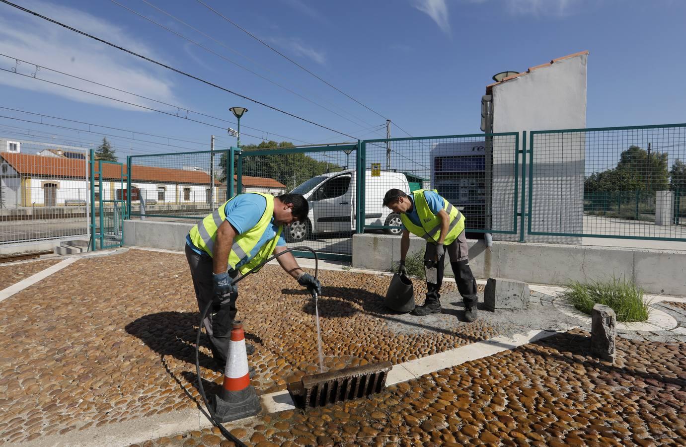 Los preparativos del Cercanías de Córdoba, en imágenes