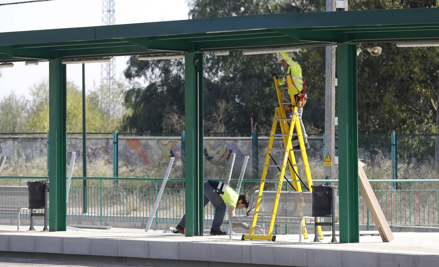 Los preparativos del Cercanías de Córdoba, en imágenes