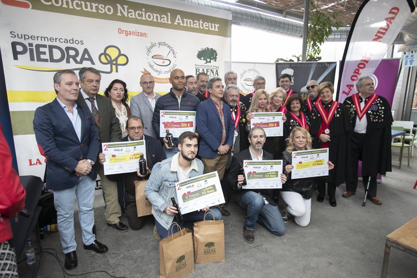 En imágenes, los premios del Concurso Nacional de Salmorejo