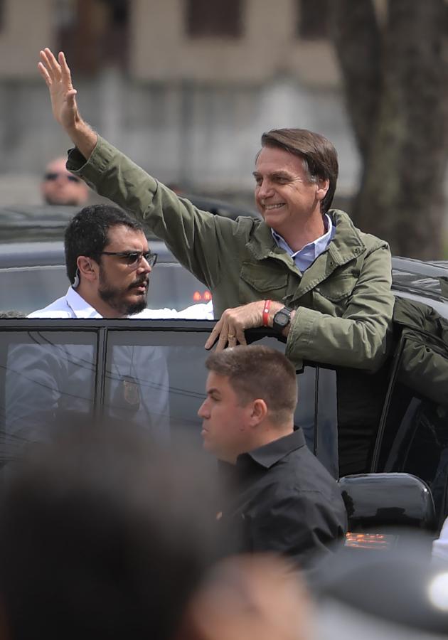 En imágenes: La celebración de la victoria electoral de Jail Bolsonaro en Brasil