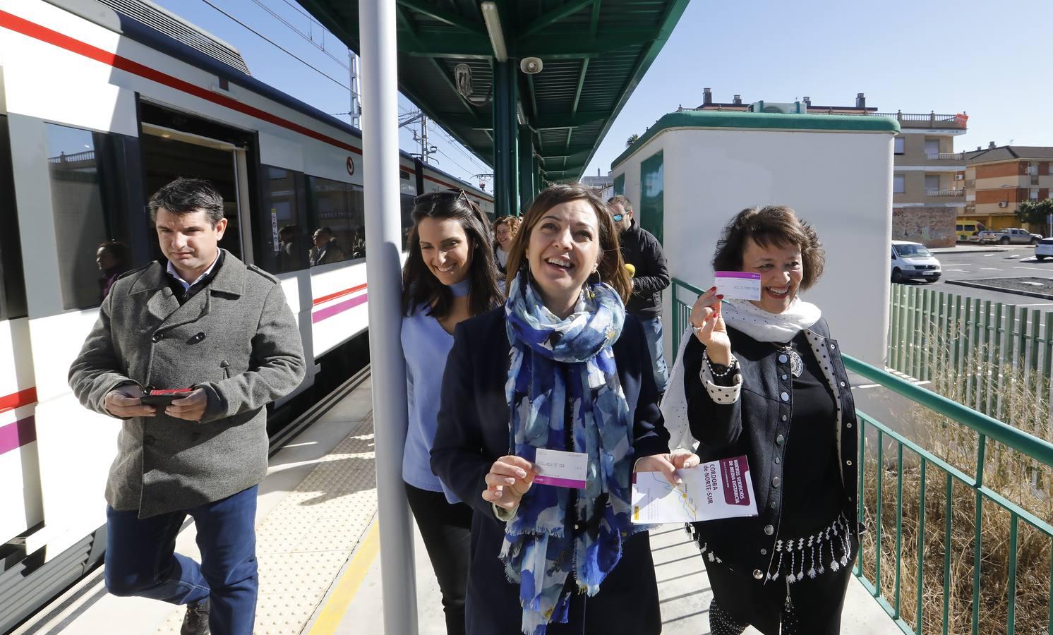 El primer día del Cercanías de Córdoba, en imágenes