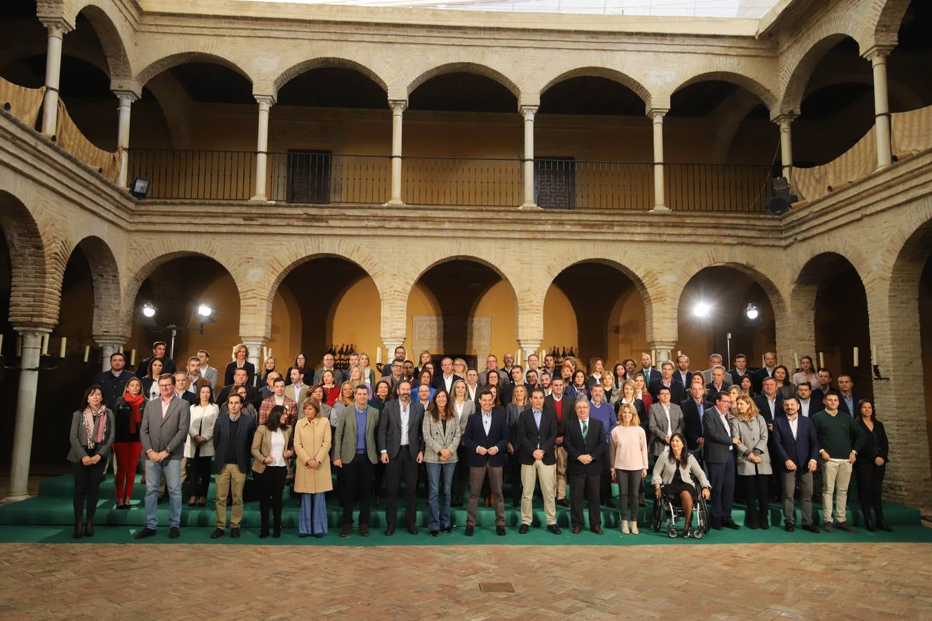 La presentación en Palma del Río de las listas del PP a las elecciones andaluzas, en imágenes