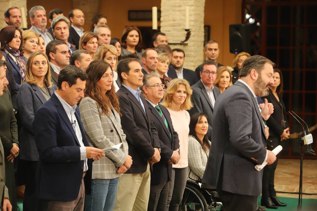 La presentación en Palma del Río de las listas del PP a las elecciones andaluzas, en imágenes