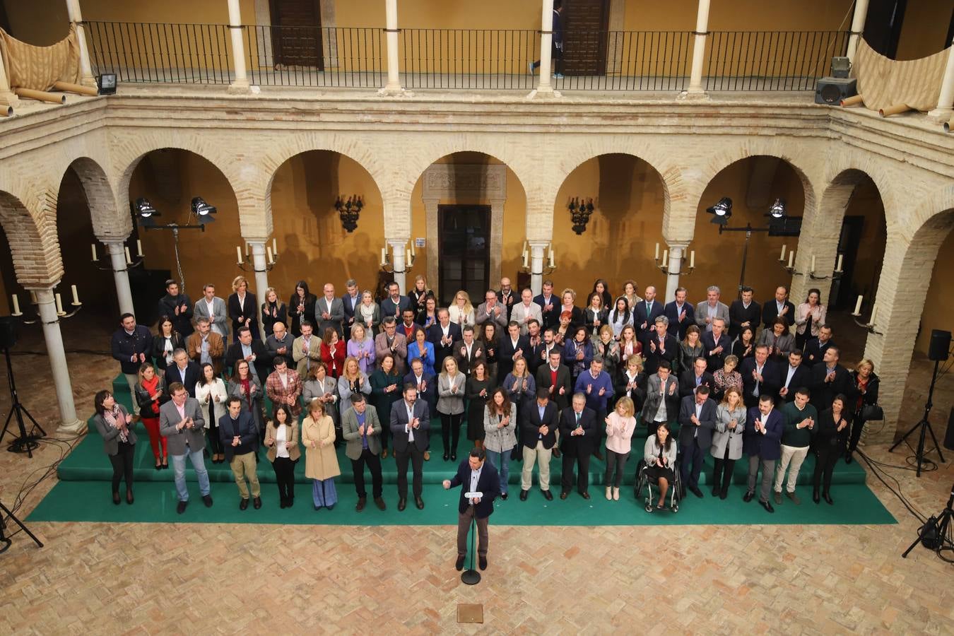 La presentación en Palma del Río de las listas del PP a las elecciones andaluzas, en imágenes