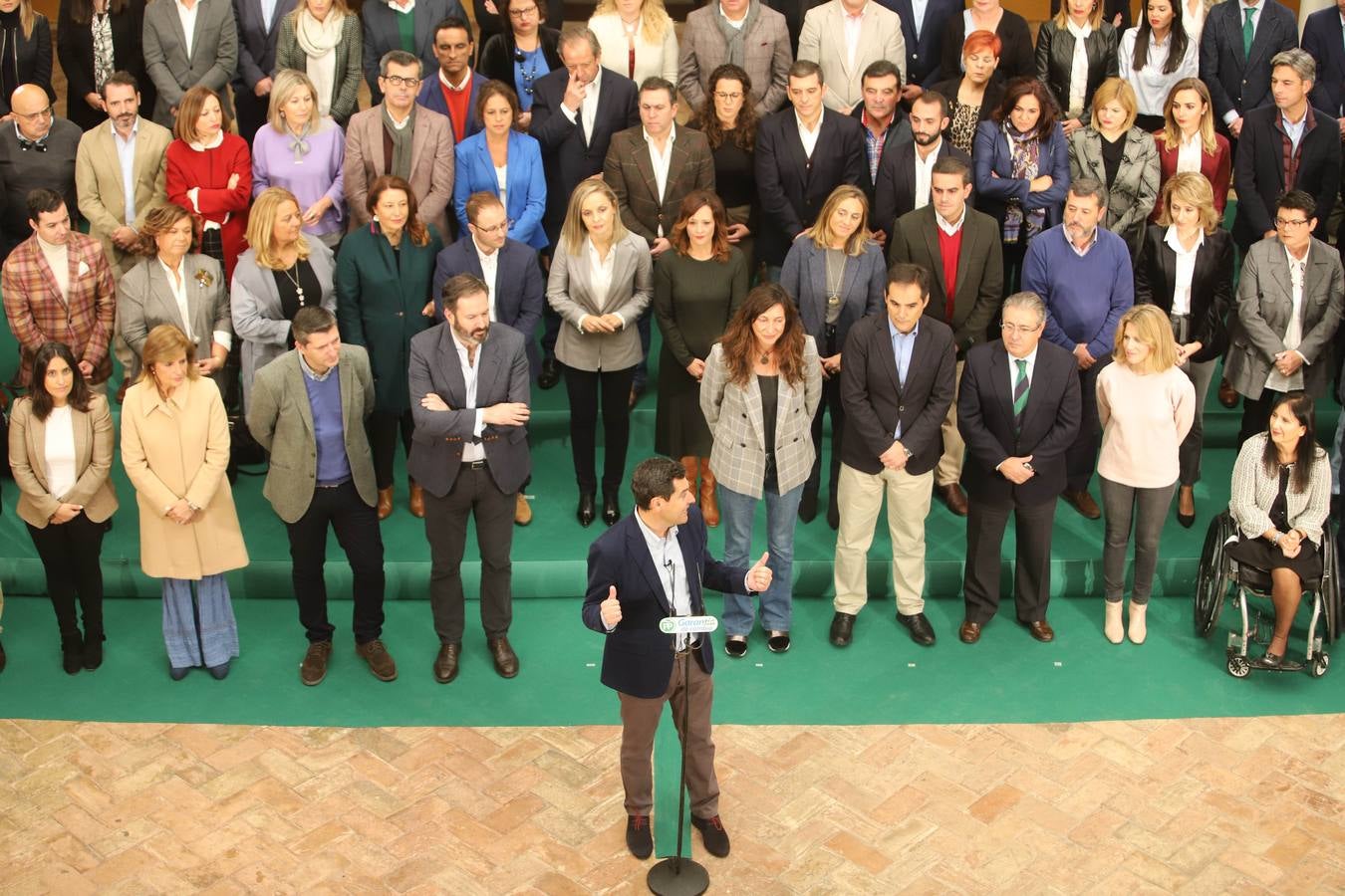 La presentación en Palma del Río de las listas del PP a las elecciones andaluzas, en imágenes