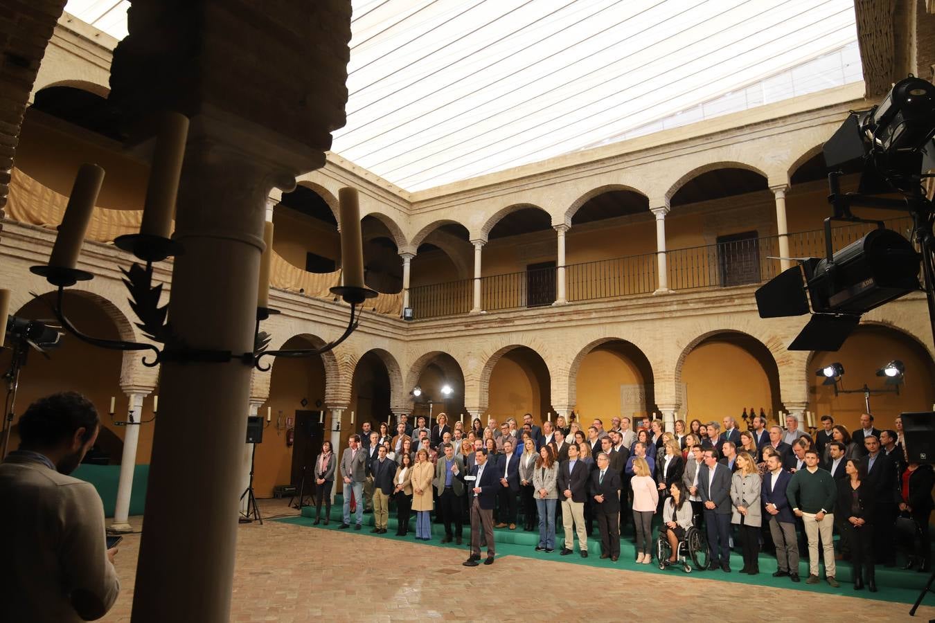 La presentación en Palma del Río de las listas del PP a las elecciones andaluzas, en imágenes