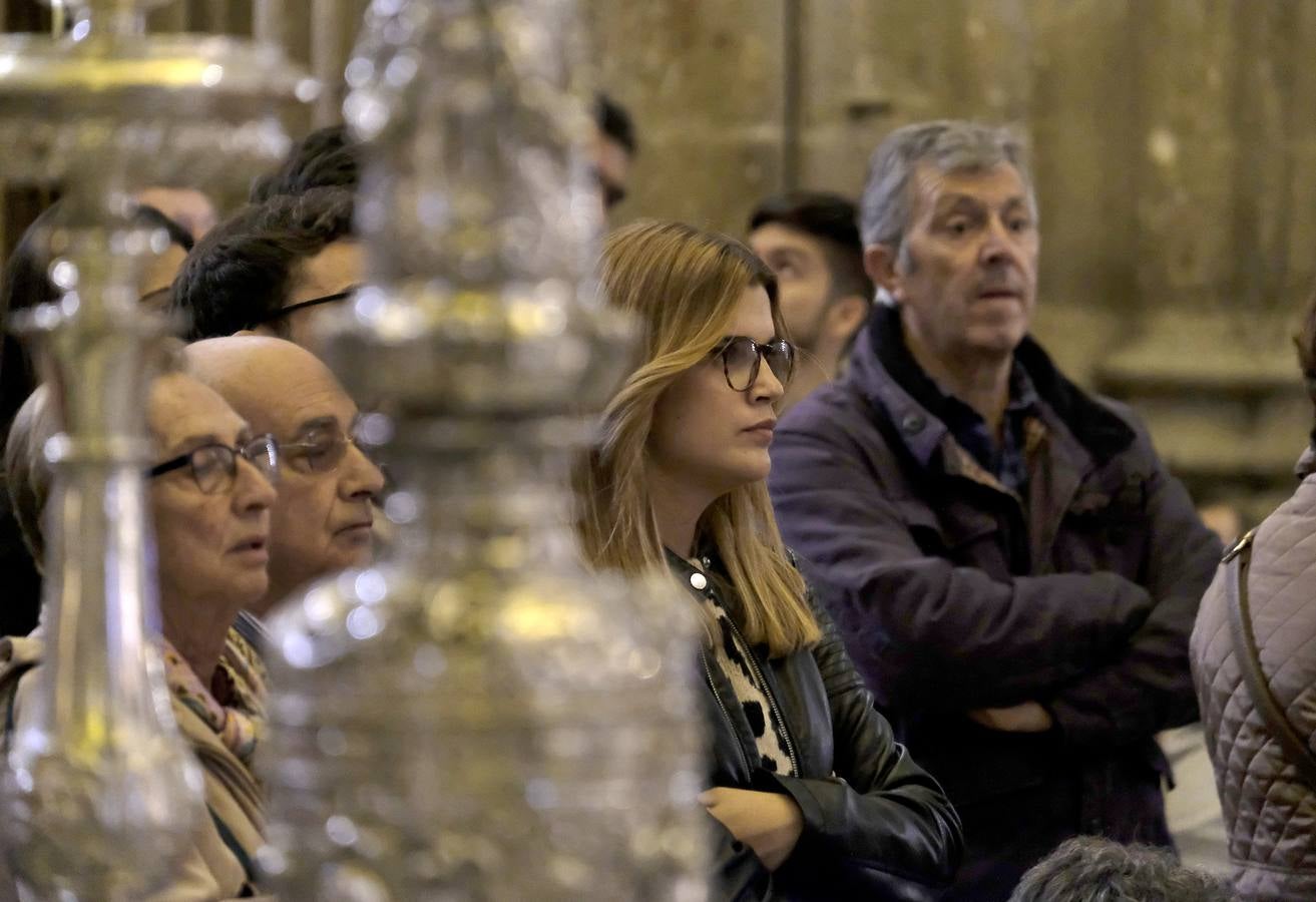 En imágenes, la Esperanza de Triana en el Altar del Jubileo de la Catedral