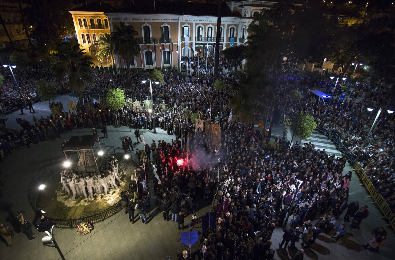 En imágenes, la magna rociera de Huelva